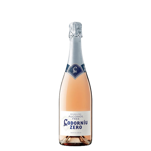 Codorníu Zero Rosé Premium Non-Alcoholic Sparkling Wine Dealcoholized Champagne 750ml - GoDpsMusic
