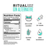 RITUAL ZERO PROOF Gin Alternative | Award-Winning Non-Alcoholic Spirit | 25.4 Fl Oz (750ml) | Zero Calories | Sustainably Made in USA | Make Alcohol Free Cocktails - GoDpsMusic