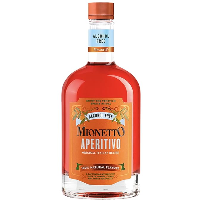 Mionetto Apertivo Non-Alcoholic Aperitivo Alcohol Free Drink Herbal Aperitif Made in Italy - GoDpsMusic