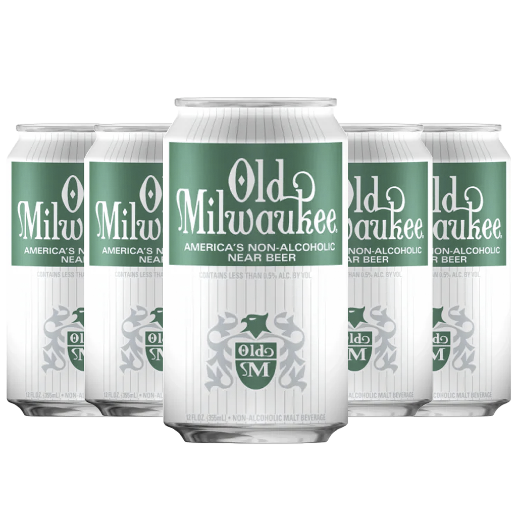 Old Milwaukee Non-Alcoholic Beer | Domestic Non-Alcoholic Malt Beverage | 12 FL OZ Cans - GoDpsMusic