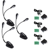 ChromaCast CC-L2 Adjustable Clip-On Dual Head LED Light 3 Pack | Bright Lighting for Music Stands, Reading, and Workspaces | Portable, Flexible Arms, Energy Efficient - GoDpsMusic