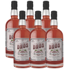 Dhōs Handcrafted Non-Alcoholic Bittersweet Liqueur Aperitif - Keto-Friendly, Zero Sugar, Zero Calories, Zero Proof - 750 ML - Perfect for Mocktails - Made in USA - GoDpsMusic