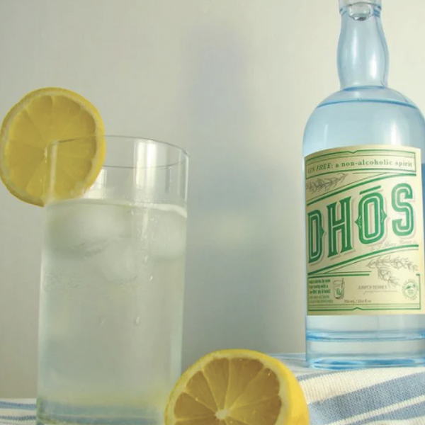 Dhōs Handcrafted NonAlcoholic Gin w Q Mixers Light Tonic Keto