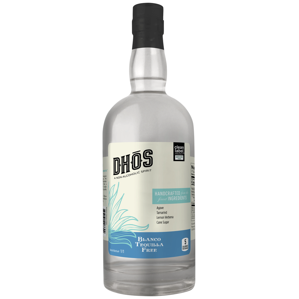 Dhos Blanco Tequilla Free Non-Alcoholic Tequila Spirit Alternative - 750ml Bottles - GoDpsMusic