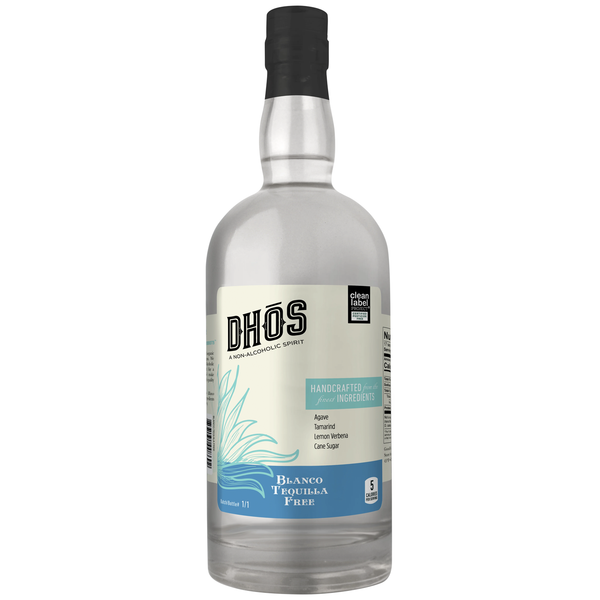 Dhos Blanco Tequilla Free Non-Alcoholic Tequila Spirit Alternative - 750ml Bottles - GoDpsMusic