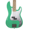 Sawtooth Road Warrior Series Surf Green w Aluminum Pickguard Electric Bass Guitar w Gig Bag - GoDpsMusic