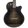 Sawtooth Rudy Sarzo Signature Transparent Black Flame Acoustic-Electric Bass Guitar PREORDER Ships 12/15/23 - GoDpsMusic