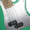 Sawtooth Road Warrior Series Surf Green w Aluminum Pickguard Electric Bass Guitar w Gig Bag - GoDpsMusic