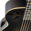 Sawtooth Rudy Sarzo Signature Transparent Black Flame Acoustic-Electric Bass Guitar PREORDER Ships 12/15/23 - GoDpsMusic