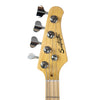 Sawtooth Road Warrior Series Surf Green w Aluminum Pickguard Electric Bass Guitar w Gig Bag - GoDpsMusic