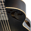 Sawtooth Rudy Sarzo Signature Left-Handed Transparent Black Flame Acoustic-Electric Bass Guitar PREORDER Ships 12/15/23 - GoDpsMusic