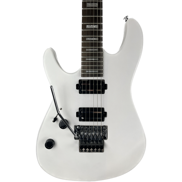 Sawtooth Americana 24 Series ST-M24 Left Handed Satin White Electric Guitar with Floyd Rose Original, Fishman Fluence Open Core Pickups - GoDpsMusic