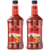 Master of Mixes 5 Pepper Bloody Mary Mix - Ready to Use - 1.75 Liter Bottle (33.8 Fl Oz) - Mixer Perfect for Bartenders and Mixologists - GoDpsMusic
