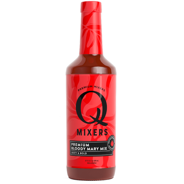 Q Mixers Bloody Mary Premium Cocktail Mixer Made with Real Ingredients 32oz Bottle - GoDpsMusic