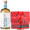 Ritual Zero Non-Alcoholic Tequila Alternative with Q Mixers Bloody Mary Mix for your favorite Alcohol-Free Mixed Drink - GoDpsMusic