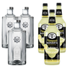 Clean Co Non-Alcoholic Tequila Alternative 700ml Bottle - | with Premium Quality Mr & Mrs T Pineapple Margarita Mix, 1L Bottle - GoDpsMusic