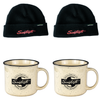 Sawtooth Rib-Knit Crossland Cuff Beanie & 15oz Maize Ceramic Coffee Mug | 2 PACK - GoDpsMusic