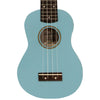 Sawtooth Basswood Soprano Ukulele, Daphne Blue | 2 PACK - GoDpsMusic