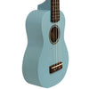 Sawtooth Basswood Soprano Ukulele, Daphne Blue | 2 PACK - GoDpsMusic