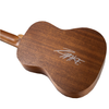 Autographed Sawtooth Mahogany Tenor Electric Ukulele w Gig Bag and Fishman KUL-101 Preamp/Built In Tuner and Official Brake Stickers - GoDpsMusic