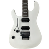 Sawtooth Americana 24 Series ST-M24 Left Handed Satin White Electric Guitar with Floyd Rose Original, Seymour Duncan Pickups - GoDpsMusic