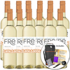 Sutter Home Fre Moscato Non-Alcoholic Wine, Experience Bundle with ChromaCast Pop Socket, Seasonal Wine Pairings & Recipes, 750ML Kit - GoDpsMusic