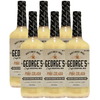 George’s Beverage Company Pina Colada Mix - 1L Bottle - Gluten Free, All Natural Mixer - GoDpsMusic