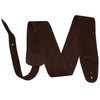 ChromaCast 2 Pack Chocolate Suede Leather Guitar Strap for Acoustic, Electric and Bass Guitars - GoDpsMusic