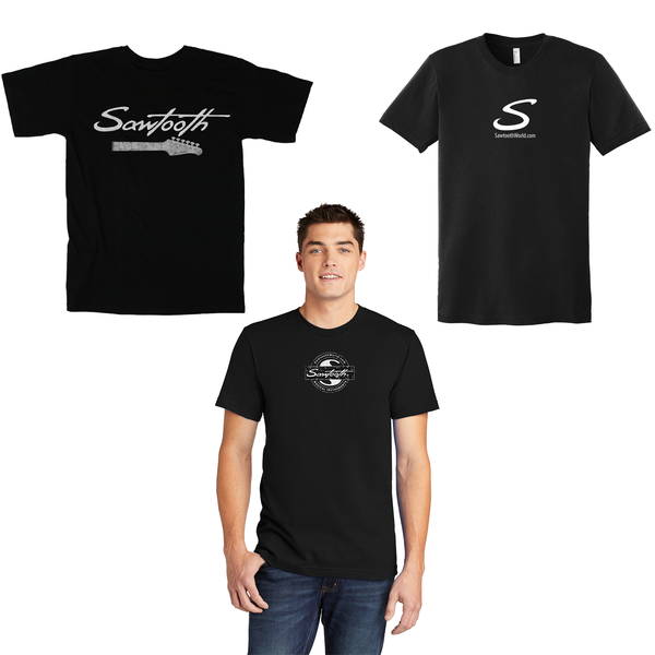 Sawtooth T-Shirt Three Pack (Styles are subject to change) - GoDpsMusic