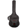 Sawtooth Transparent Left - Handed Black Acoustic Electric Bass designed with Rudy Sarzo with Pro Series Gig Bag - GoDpsMusic