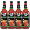 Mr & Mrs T Bold & Spicy Bloody Mary Mix, 1L Bottle, – Premium Cocktail Mixer for Spicy Bloody Marys, Ready to Use - GoDpsMusic