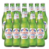 Peroni Nastro Azzurro 0.0 NA Beer Non-Alcoholic Lager Brew 11.2oz Bottles - Authentic Italian Taste Without Alcohol - Refreshing Zero Alcohol Beer 0g Fat, 18.5g Carbs - GoDpsMusic