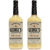 George’s Beverage Company Pina Colada Mix - 1L Bottle - Gluten Free, All Natural Mixer - GoDpsMusic