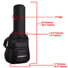 ChromaCast CC-AMJPB-BAG Acoustic Mini Jumbo Padded Gig Bag - GoDpsMusic