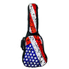 ChromaCast USA Flag Graphic Multi-Pocket 3/4 Size Acoustic Guitar Bag - GoDpsMusic