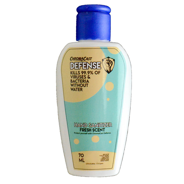 ChromaCast Defense Sanitizing Gel for Instruments and Music Equipment 70ml - GoDpsMusic