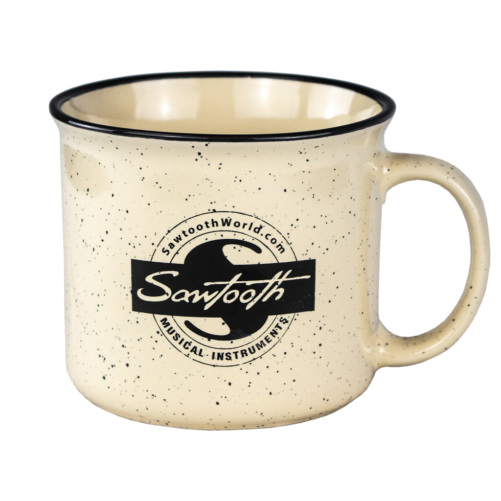 Sawtooth Campfire 15 oz Maize Ceramic Coffee Mug - GoDpsMusic