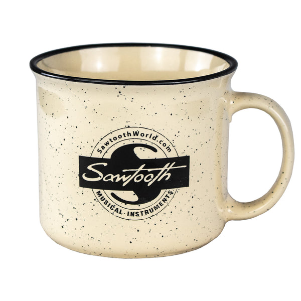 Sawtooth Campfire 15 oz Maize Ceramic Coffee Mug - GoDpsMusic
