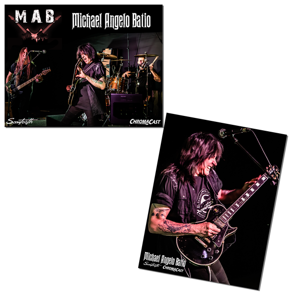 M.A.B. Band Autographed Full Band 8.5x11 Picture - GoDpsMusic