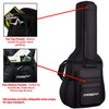 ChromaCast CC-AMJPB-BAG Acoustic Mini Jumbo Padded Gig Bag - GoDpsMusic