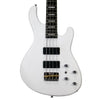 Sawtooth Mod24 Series Satin White 24 Fret Electric Bass Guitar w Fishman Fluence Pickups and Padded Gig Bag - GoDpsMusic