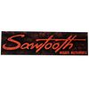 Sawtooth Musical Instruments Gloss Vinyl Bumper Sticker 3x11 - GoDpsMusic
