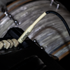 ChromaCast Pro Series Instrument Cable, Straight - Angle, Vanilla Cream, 15 feet - GoDpsMusic