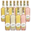 Giffard Depuis 1885 Mixed Packs All Four Flavors Alcohol-Free Liqueur Syrup - Made in France, 700ml Bottles, Perfect for Spritzers, Mixed Drinks - GoDpsMusic