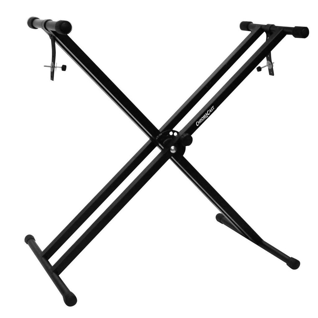 ChromaCast Double Braced X-style Pro Series Keyboard Stand - GoDpsMusic