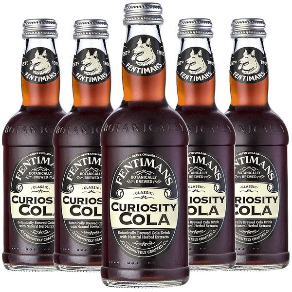 Fentimans Botanically Brewed Classic Curiosity Cola Sparkling Soda, 9.3 fl oz Bottles – Premium Craft Soda/Mixer for Cocktails & Refreshing Drinks - GoDpsMusic