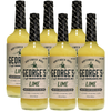 George’s Beverage Company Lime Margarita Mix - 1L Bottle - Gluten Free, All Natural Mixer - GoDpsMusic