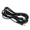 ChromaCast 8 Pack 3.5mm Black Rubber Aux Cables (2) 5ft Male to Male, (2) 10ft Male to Male, (2) 20ft Male to Male, 10ft Male to Female Extension, 20ft Male to Female Extension - GoDpsMusic