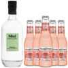 Nkd Distillery Tequila with Fever Tree Pink Grapefruit Alternative Premium Non-Alcoholic Spirit - Zero Alcohol - Perfect Margarita or Paloma Alcohol Free Substitute - GoDpsMusic