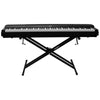 ChromaCast Universal Padded Piano Seat w/ Double Braced Electronic Keyboard Stand - GoDpsMusic